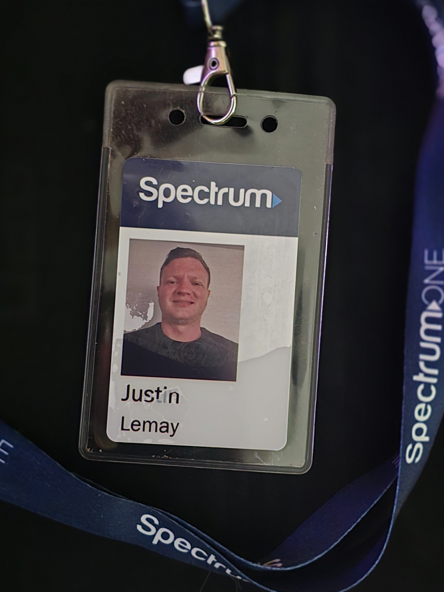 Justin's Spectrum ID Badge